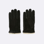 Dark brown gloves